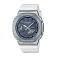 GM-2100WS-7AER Reloj G-Shock Serie GM 2100 Blanco Plateado