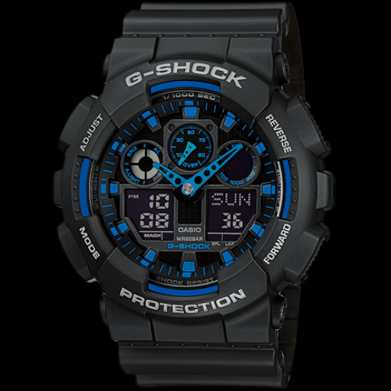 Reloj G-shock GA-100-1A2ER Hombre
