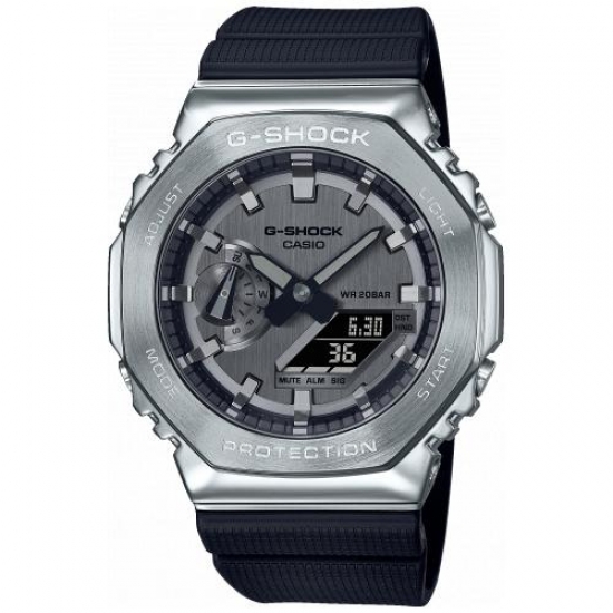 Reloj G-Shock GM-2100-1AER Style Negro Plateado