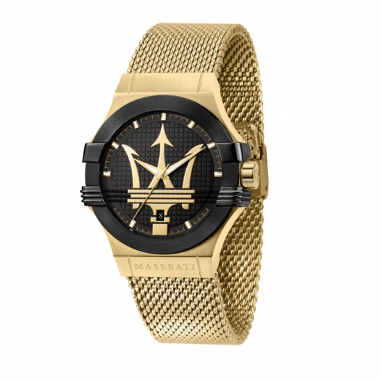 Reloj Maserati R8853108006 Potenza Milanesa Dorado